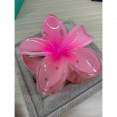 DESİNGSHOP pembe Lotus Çiçeği Mandal Toka - 1
