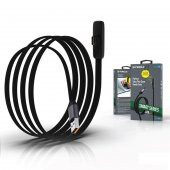 Syrox C131AT 3.0A USB To Type-C 90 Derecelik Hasir Hızlı Şarj & Data Kablosu - 3