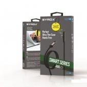 Syrox C131AT 3.0A USB To Type-C 90 Derecelik Hasir Hızlı Şarj & Data Kablosu - 4