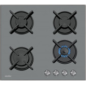 Simfer 3039 Gri Cam Set Üstü Ocak - 1