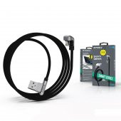 Syrox C132AL 2.4A Lightning İphone Oyun İçin Özel Tasarim Hasir Hızlı Şarj Data Kablosu - 4