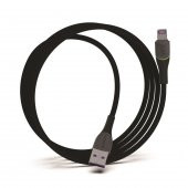 Syrox C136AL 2.4A Lightning İphone RGB Hasir Hızlı Şarj Data Kablosu - 2