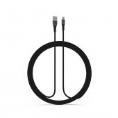 Syrox C136AL 2.4A Lightning İphone RGB Hasir Hızlı Şarj Data Kablosu - 3