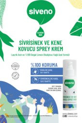Siveno Sivrisinek ve Kene Kovucu Sprey Krem Bitkisel Tüm Vücut İçin Aile Boy 100 ml - 2