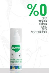 Siveno Sivrisinek ve Kene Kovucu Sprey Krem Bitkisel Tüm Vücut İçin Aile Boy 100 ml - 3