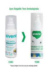 Siveno Sivrisinek ve Kene Kovucu Sprey Krem Bitkisel Tüm Vücut İçin Aile Boy 100 ml - 8