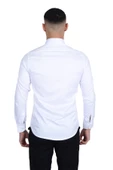 Cengiz İnler Standart Yaka Likralı Slimfit Erkek Gömlek - 3
