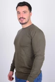 Cazador 3606 Haki Bisiklet Yaka Erkek Kazak - 2