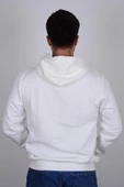 Cazador 22KCEEO05616 Ekru Kapüşonlu Erkek Sweat - 3