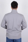 Cazador 23KCEEO05209 Gri Yarım Fermuarlı Scuba Yakalı Erkek Sweat - 3