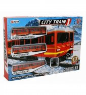 Pilli, Motorlu, Işıklı ve Ses Efektli 17 Parça Oyuncak Tren SETİ - 5