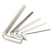 Zhltools 10 Parça Çelik Alyan Seti Kısa Düz Köşe Alyan Anahtar Takımı - 4