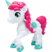 Oyuncak Sesli Işıklı Küçük Unicorn Beyaz-pembe - 1