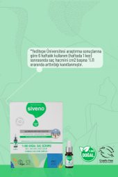 Siveno %100 Doğal Onarıcı Yoğunlaştırıcı Bakım Serumu Bitkisel Yıpranmış ve Dökülen Saçlara Özel 4X10 ml - 5