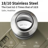 TKK Çelik Termos 1000Ml Bej - 6