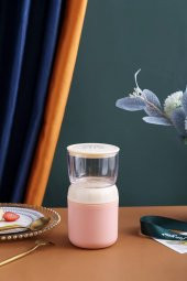 Vagonlife XC-557 700ml Pembe Çelik Saklama Kabı - 1