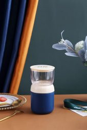 Vagonlife XC-465 1500ml Mavi Çelik Lunch Box thumbnail 1