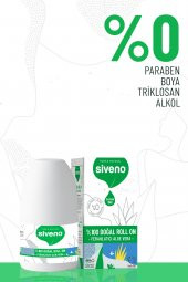 Siveno %100 Doğal Roll-On Aloe Vera Deodorant Ter Kokusu Önleyici Bitkisel Lekesiz Vegan 50 ml - 4