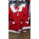 MODAVALS YILBAŞI NOEL BABA & NOEL ANNE ELBİSE ÇOCUK KARDEŞ KOMBİN KOSTÜM thumbnail 4