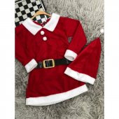 MODAVALS YILBAŞI NOEL BABA & NOEL ANNE ELBİSE ÇOCUK KARDEŞ KOMBİN KOSTÜM thumbnail 3