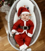 MODAVALS YILBAŞI NOEL BABA & NOEL ANNE ÇOCUK KARDEŞ KOMBİN KOSTÜM thumbnail 2