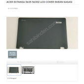 ACER EXTANSA 5635 5635Z LCD COVER EKRAN KASASI - 1
