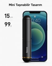 Baseus Taşınabilir Katlanabilir Dahili Pilli Bluetooth Selfie Çubuğu Kablosuz Monopod Teleskopic Çubuk - 2
