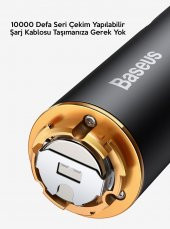 Baseus Taşınabilir Katlanabilir Dahili Pilli Bluetooth Selfie Çubuğu Kablosuz Monopod Teleskopic Çubuk - 6