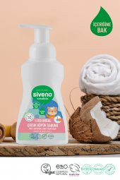 Siveno %100 Doğal Zeytinyağlı Çocuk Köpük Kastil Sabun Yoğun Nemlendirici Arındırıcı Bitkisel Vegan 250 ml - 7