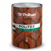 Polisan Politex Mat Vernikli Ahşap Koruyucu 15LT Maun - 1