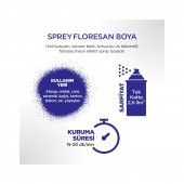 Polisan Floresan Mavi Sprey Boya 400 ml - 2