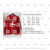 MODAVALS GEYİK BASKILI YILBAŞI AİLE KOMBİN SWEAT thumbnail 1