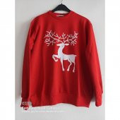 MODAVALS GEYİK BASKILI YILBAŞI AİLE KOMBİN SWEAT thumbnail 5