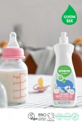 Siveno %100 Doğal Emzik Ve Biberon Temizleyicisi Bitkisel Elde Bulaşık Sabunu Nemlendirici Vegan 500 ml - 6