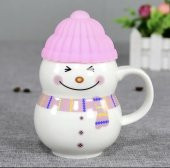 Kaeda AdamTasarımlı Kupa Bardak  Pembe - 1