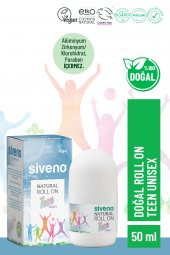 Siveno %100 Doğal Roll-On Unısex Deodorant Ter Kokusu Önleyici Bitkisel Lekesiz Vegan 50 ml - 2