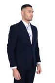 Cengiz İnler Kırlangıç Yaka Lycra Slim Fit Spor Erkek Ceket - 1