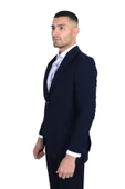 Cengiz İnler Kırlangıç Yaka Lycra Slim Fit Spor Erkek Ceket - 2