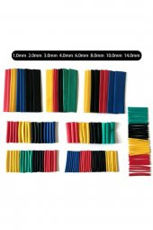 164 Parça Heat Shrink Makaron Daralan Kablo Tamir Seti - 1