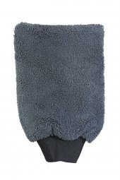 Oto & Ev Yıkama Ve Cila Eldiveni - Siyah Mikrofiber - 1
