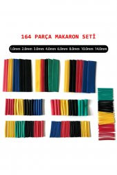 164 Adet Renkli Makaron Seti Daralan Makaron Kablo Koruyucu Kılıf - 1