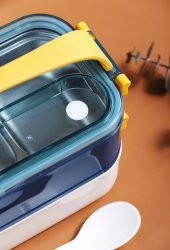 Vagonlife XC-462 1400ml Lacivert Çelik Saklama Kabı thumbnail 3