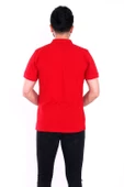 Kırmızı Basic Polo Yaka Erkek Tshirt - 7
