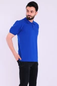 Saks Mavi Basic Polo Yaka Erkek Tshirt - 6