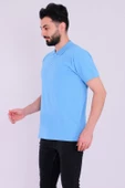 Mavi Basic Polo Yaka Erkek Tshirt - 5