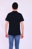 Siyah Basic Polo Yaka Erkek Tshirt - 7