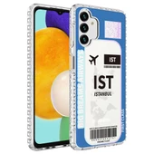 Samsung Galaxy A04S Airbag Kenarlı Renkli Desenli Silikon Elegans Kapak kılıf - 5
