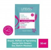 Urban Care Pure Coconut & Aloe Vera Boyalı Saçlara Özel Renk Koruyucu Maske 50 Ml - 1