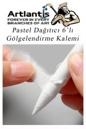 Karakalem Seti 16 Parça 1 Paket Gölgelendirme Kalemi Hamur Silgi Dereceli Kalem Kaynaştırma Kalemi Kara Kalem Dağıtıcı Kalem Kağıt Kalem - 3