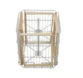 Benka 4 Çerçeveli Bal Süzme Makinesi Dadant Manuel AISI 304 - 4